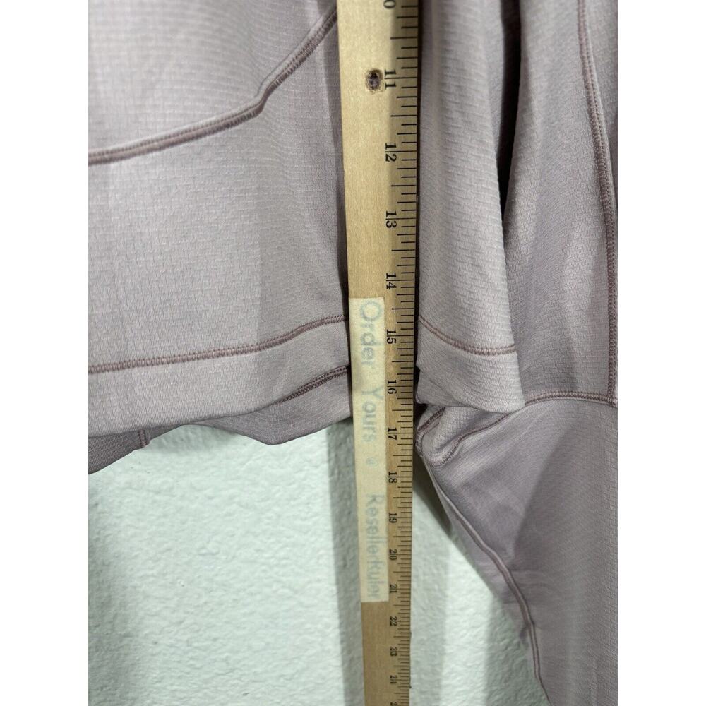 Lululemon Unleash Stength Crop Hoodie Womens Size L Light Purple Long Sleeve - Picture 4 of 9